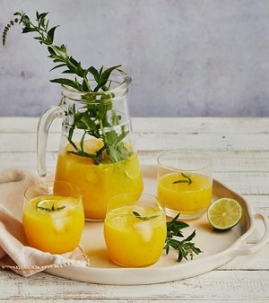 Mojito à la mangue et à la menthe